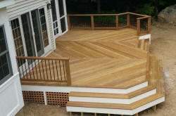 large custom ipe deck glastonbury ct deck pro builders deck specialists inc