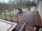 rich ipe decking oiled