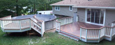 ipe deck with ipe pool deck